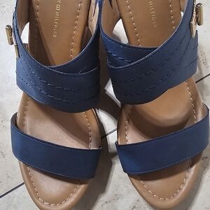 Tommy Hilfiger Women's Navy Sandals